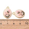 Printed Alloy Pendants AL-CBA7256-20G-2