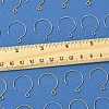 24Pcs 2 Colors Ion Plating(IP) 304 Stainless Steel Earring Hooks STAS-FS0001-65-5