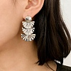 Alloy Stud Dangle Earrings for Women WGCD5B8-02-2