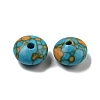 Dyed Synthetic Turquoise Beads G-B070-41B-2