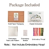Embroidery Starter Kits DIY-P077-034-2