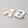 Towel Embroidery Style Cloth Iron on/Sew on Patches PATC-WH0009-34A-2