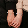 24Pcs 3 Colors 304 Stainless Steel Cable Chains Bracelets for Women BJEW-HS00008-6