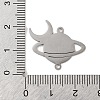 Tarnish Resistant 304 Stainless Steel Hollow Connector Charms LS-STAS-Z069-04P-3