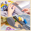 5 Yards Embroidery Flat Polyester Elastic Cord/Band OCOR-WH0016-10A-5