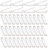 120Pcs Iron Brooch Findings IFIN-SP0001-36-1