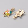 Alloy Enamel Pendants FIND-CJC0027-01G-06-2