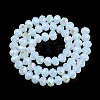 Electroplate Glass Beads Strands LS-EGLA-A044-J8mm-L06-3
