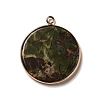 Natural Kambaba Jasper Pendants G-A213-01G-10-1