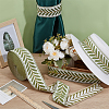 Polyester Ribbons SRIB-WH0011-404A-4