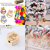 Wooden Pendant Decorations AJEW-GF0001-18-7