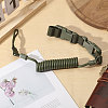 Nylon Outdoor Tactical Spring Lanyard AJEW-WH0752-319B-5