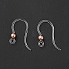 Transparent Resin Earring Hooks LS-RESI-G050-01RG-2