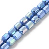 Electroplate Glass Beads Strands EGLA-D030-06F-1