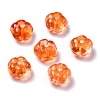 Autumn Theme Transparent Glass Beads GLAA-P049-A01-1