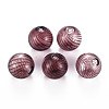 Transparent Handmade Blown Glass Globe Beads GLAA-T012-40B-03-1
