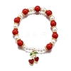 Brass Stretch Bracelets BJEW-C098-02B-4