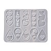 Heart Earrings Pendants DIY Silicone Mold DIY-Q033-06A-2