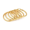 304 Stainless Steel Hoop Earrings EJEW-H358-08G-A-4