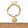 304 Stainless Steel Multi-strand Bracelets BJEW-L708-04G-5
