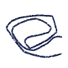 Natural Lapis Lazuli Beads Strands G-G271-G07-1x1.5mm-3