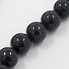 Natural Mashan Jade Beads Strands G-D263-4-12mm-M-2