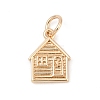 Brass Charms LS-KK-Q096-08G-1