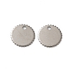 201 Stainless Steel Pendants STAS-I330-051P-1