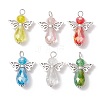 Glass Pendants PALLOY-JF03356-01-1