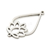 Tarnish Resistant 304 Stainless Steel Connector Charms STAS-Q255-01P-2