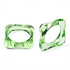 Transparent Acrylic Finger Rings RJEW-T010-03D-4