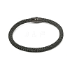 304 Stainless Steel Mesh Chain Bracelets for Women Men BJEW-Z087-19B-4