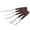 Stainless Steel Palette Knives Set DRAW-PW0001-194-2