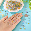 400Pcs 4 Styles Transparent Acrylic Beads TACR-TA0001-64-6