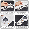 Computerized Embroidery Cloth Iron on/Sew on Patches PATC-WH20005-02B-6