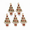 Alloy Enamel Pendants ENAM-S126-039-NR-1