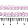 Transparent Glass Beads Strands GLAA-A014-03N-4