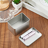 Tinplate Storage Boxs with Lids CON-WH20001-25B-4