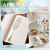 DIY Bookmark Making Kits. with Transparent Acrylic & Polyester Tassel Decoration DIY-SP0001-92B-5
