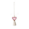 Cotton Tassel Pendant Decorations HEAR-PW0001-139C-1