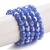Electroplate Glass Beads Strands EGLA-D030-P4mm-B05-2