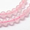 Natural Rose Quartz Beads Strands G-N0195-04-2mm-3