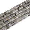 Natural Labradorite Beads Strands G-F631-A38-2