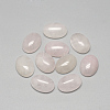 Natural Rose Quartz Cabochons G-R415-8x10-48-1