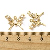 Brass Micro Pave Cubic Zirconia Pendants KK-H460-52G-3