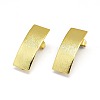 Brass Stud Earrings Findings X-KK-O123-A-1
