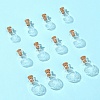 12Pcs 3 Styles Glass Bottles AJEW-FS0001-20-6