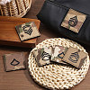 6Pcs 3 Styles Polyester Epaulette Camouflage PATC-FH0001-27B-5