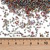 Matte Metallic Colours Glass Cylinder Seed Beads EGLA-K064-03-3