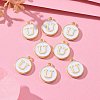 Golden Plated Alloy Charms ENAM-S118-01U-5
